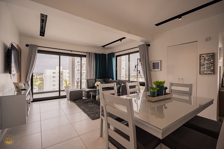 Homely Apartment 2BR - Porto 09 - A12 W/Pool.