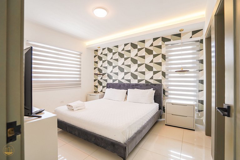 Bonito apartamento 1BED Soha Panorama D03 W/Pool.