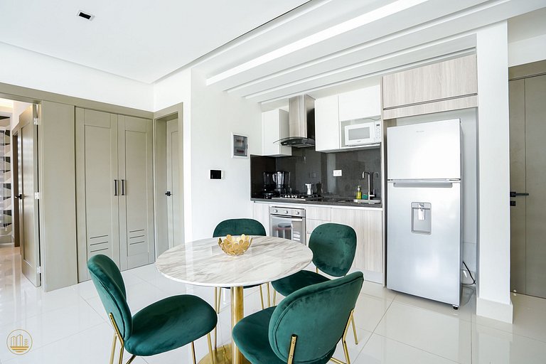 Bonito apartamento 1BED Soha Panorama D03 W/Pool.