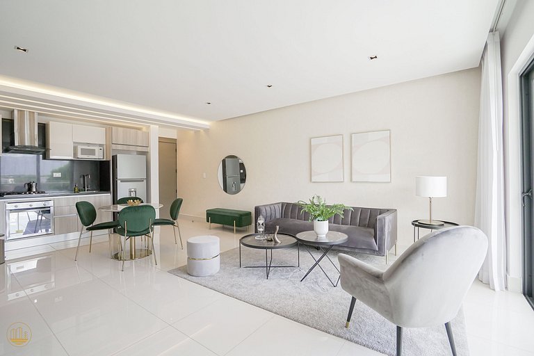 Bonito apartamento 1BED Soha Panorama D03 W/Pool.